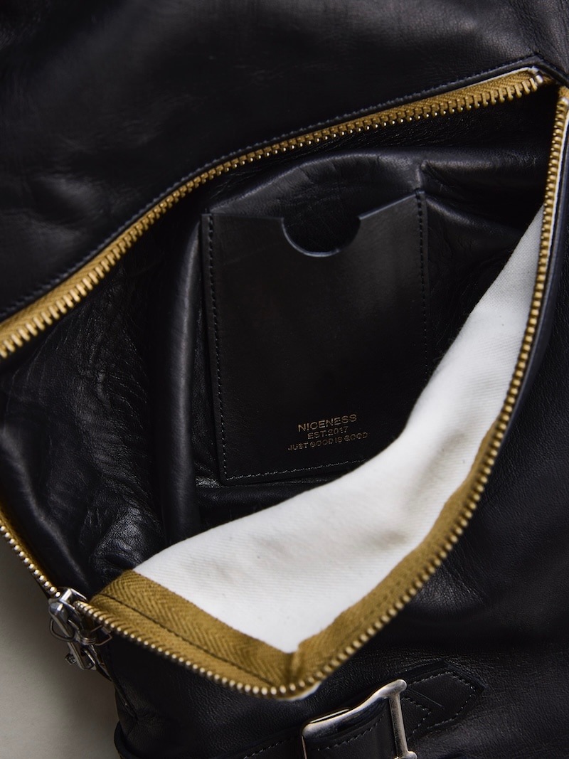 NICENESS(ナイスネス) / S.HAYWOOD / S.ヘイウッド (シープ シングルライダースジャケット) / 26SS