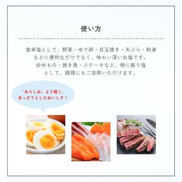 海の精 やきしお スタンドパック 540g 1袋 お塩 塩 天日塩 伊豆大島産