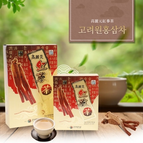 RYU様。専用。高麗人参茶3g×100包☆未開封 高麗人参茶(紙箱/100包) 健康・美容系飲料 韓国卸市場の本家！大
