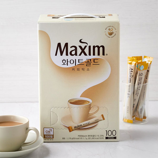 マキシムコーヒー 85杯 14袋 インスタントコーヒー マキシム】 ホワイトゴールド コーヒーミックス | お茶類
