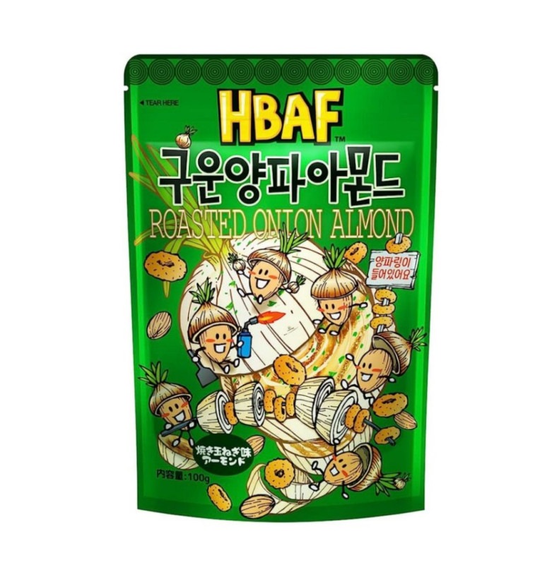 【HBAF】焼き玉ねぎアーモンド（100ｇ）−賞味期限：2024年01月11日