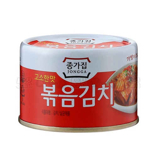 【宗家】炒めキムチ缶（160g）-賞味期限2023/09/28