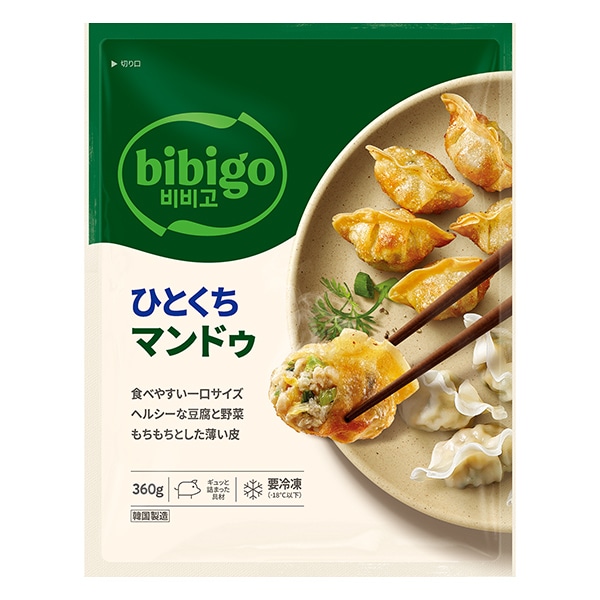 ビビゴ】ひとくちマンドゥ(360g) | 加工食品／レトルト | 韓国食品通販