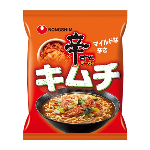 【農心】 辛ラーメン キムチ 日本限定-賞味期限2024年10月28日