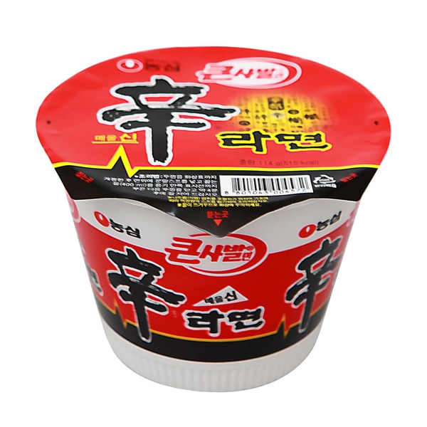 【農心】 辛カップラーメン（大）-賞味期限2025年12月26日