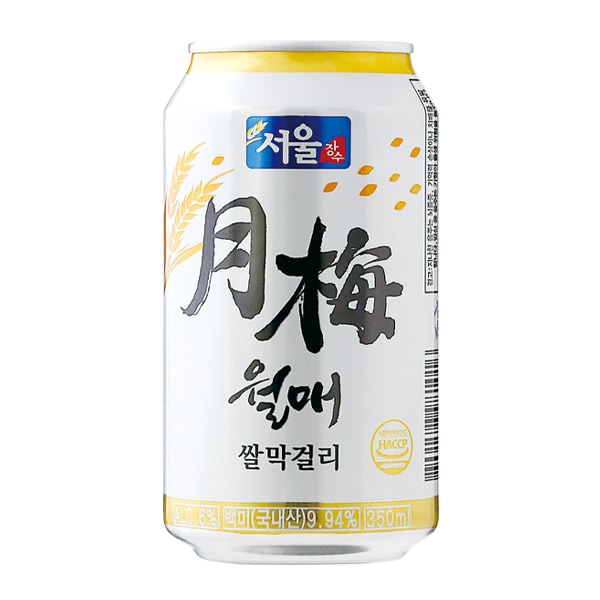 【ソウル】月梅マッコリ（350ml／6度）-賞味期限2025年07月16日