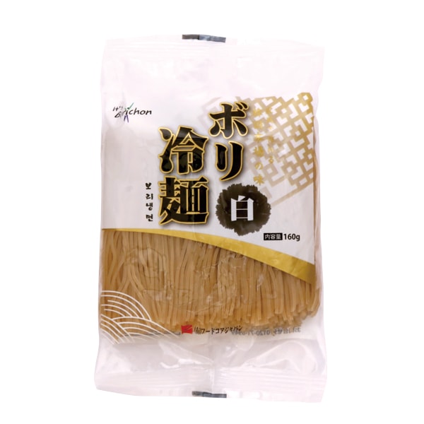 【ボリ村】 麦冷麺 (白/160g)-賞味期間：2025年09月30日