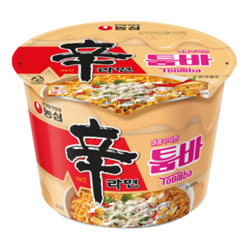 【農心】辛ラーメントゥーンバ　カップ(113g)-破損