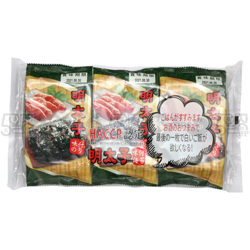 ピリ辛 明太子味付け海苔 | 海産物 | 韓国食品通販 KFOODS
