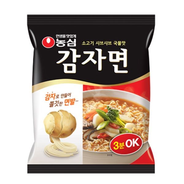 【農心】 じゃがいも麺117ｇ|ラーメン|麺類