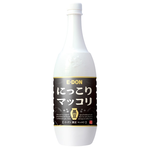 マッコリ　お箱なし E-DON】黒豆マッコリ（1L／6度） | お酒,マッコリ | 韓国食品通販 KFOODS