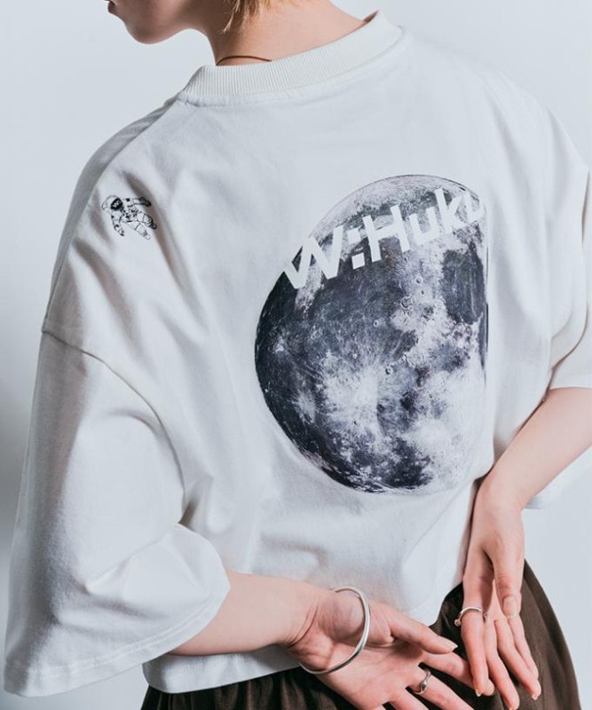 コスモバックプリントショートTシャツ 全2色