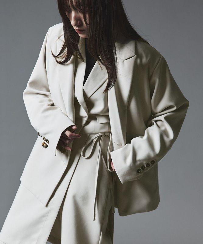 クラシカルツイルオーバーダブルジャケット 全4色