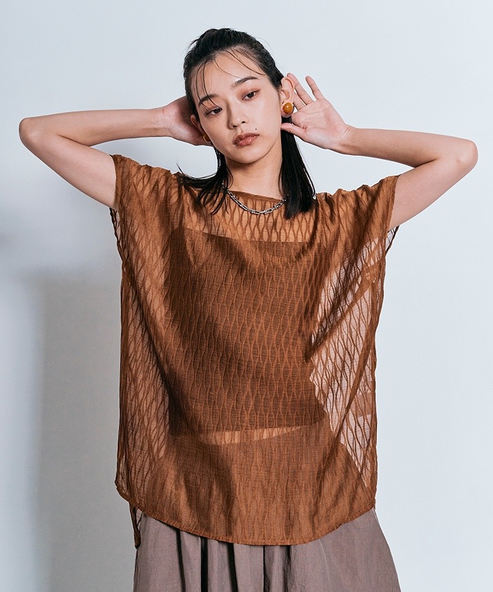 ランダムプリーツノースリーブトップス 全4色 2タイプ 【SALE