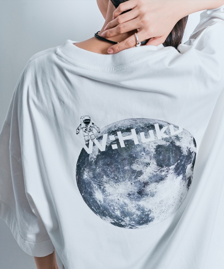 コスモバックプリントビッグTシャツ | トップス,カットソー | W:Huku