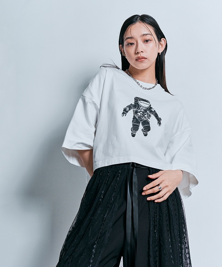 コスモプリントショートTシャツ 全2色 【SALE】 | トップス,カットソー