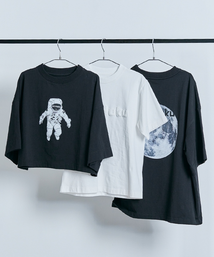 パイルロゴシンプルTシャツ 全2色 【SALE】 | トップス,カットソー | W