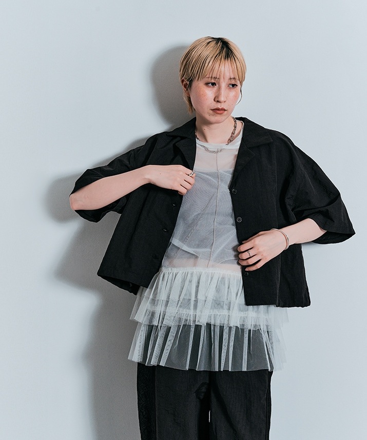 Limited Price】【SET】撥水サイドレースセットアップ 全3色 2