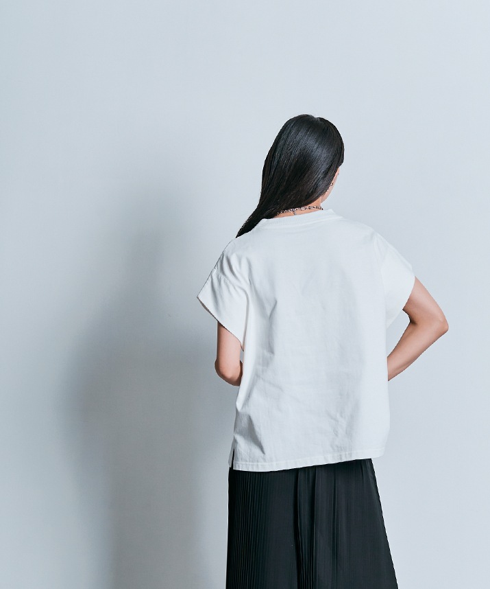 コスモプリントフレンチスリーブTシャツ | トップス | W:Huku