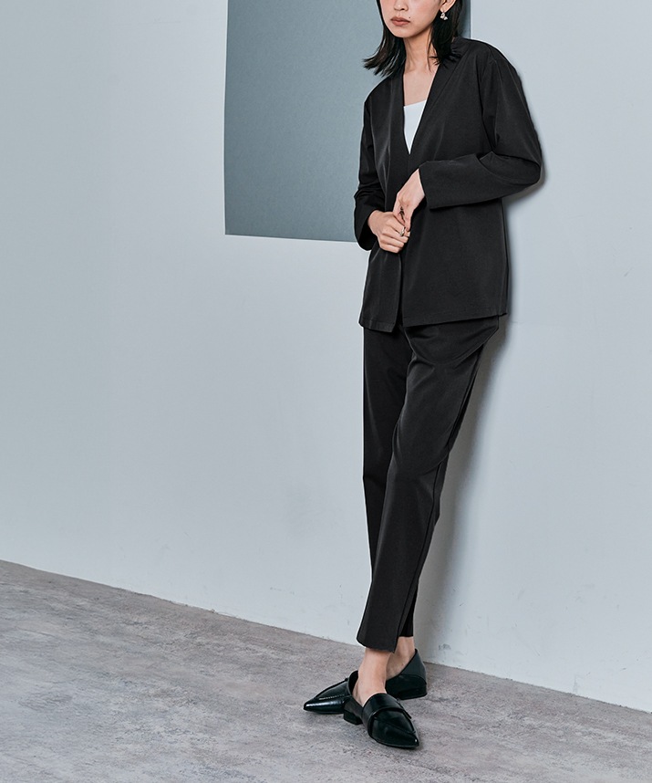 Limited Price】【SET】ポケッタブル軽量スーツセットアップ 全3色 2