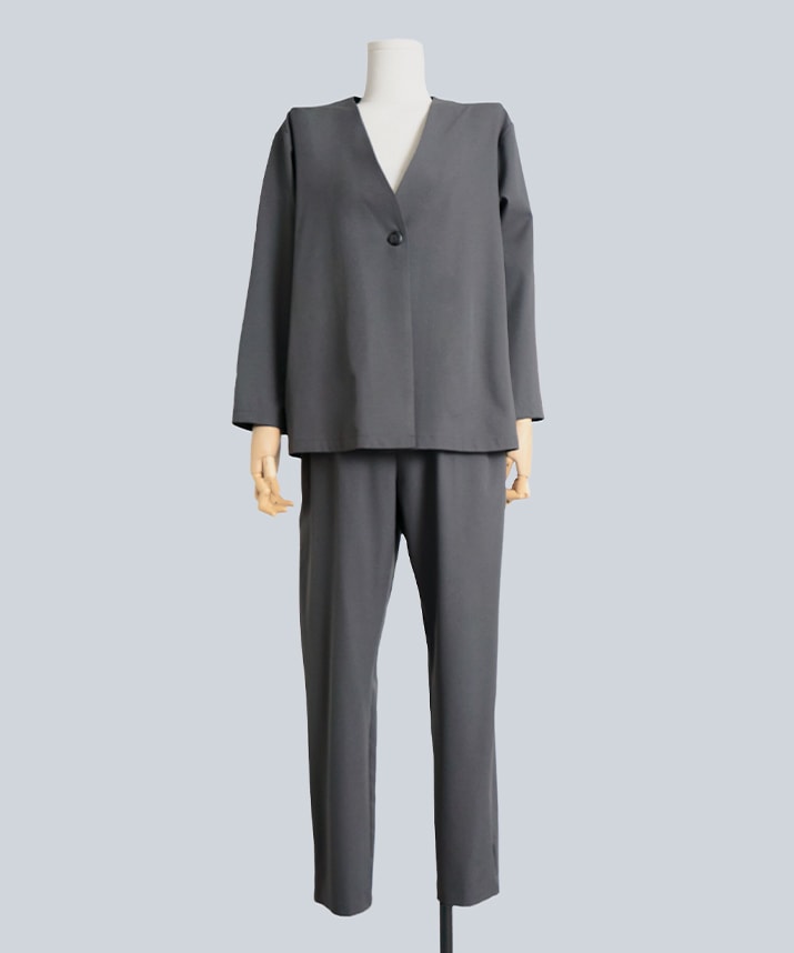 Limited Price】【SET】ポケッタブル軽量スーツセットアップ 全3色 2