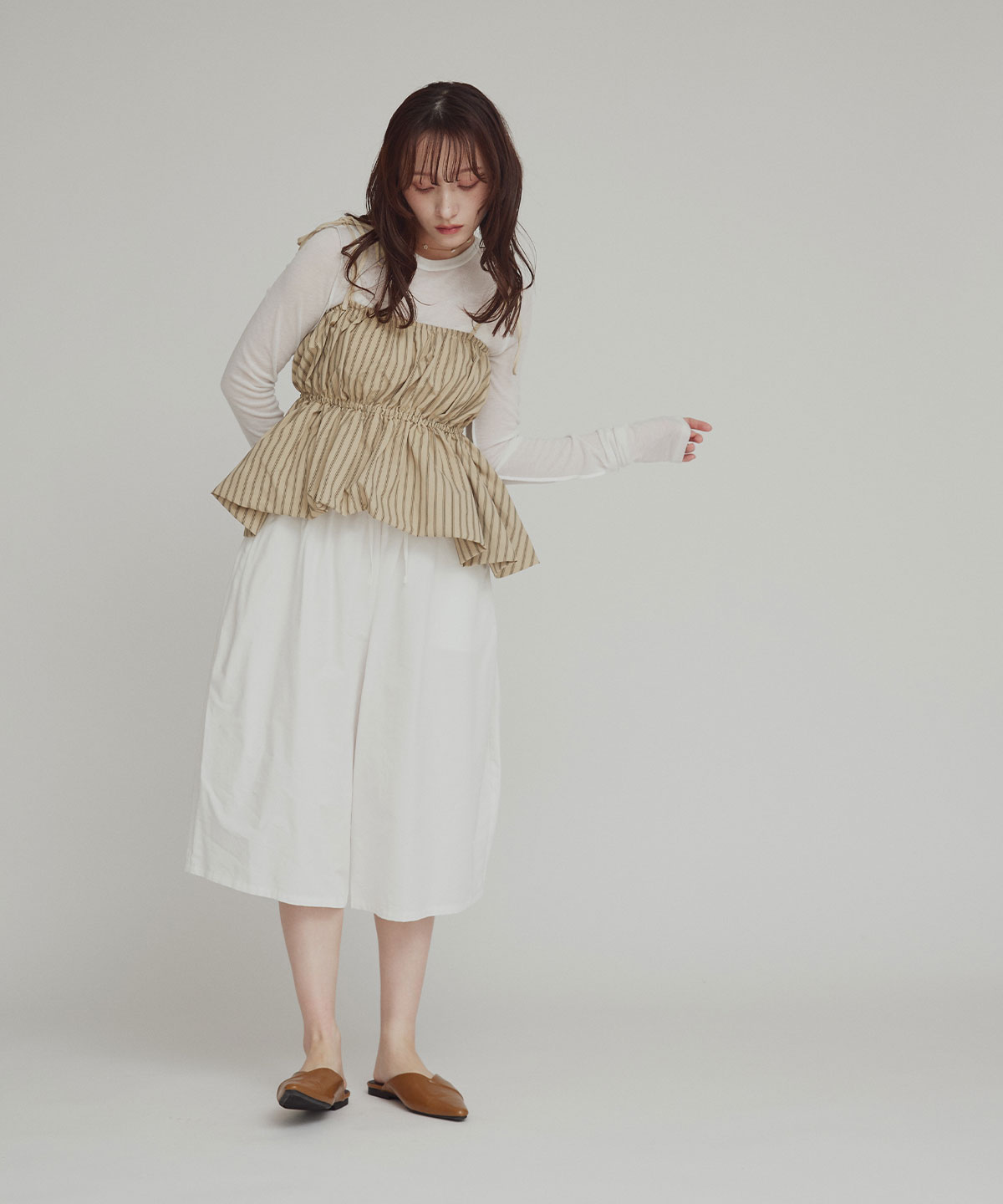 スムースタッチコットンバミューダパンツ | ボトムス,パンツ | W:Huku