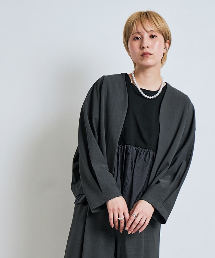 Limited Price】【SET】サマーツイルセットアップ 全5色 2サイズ