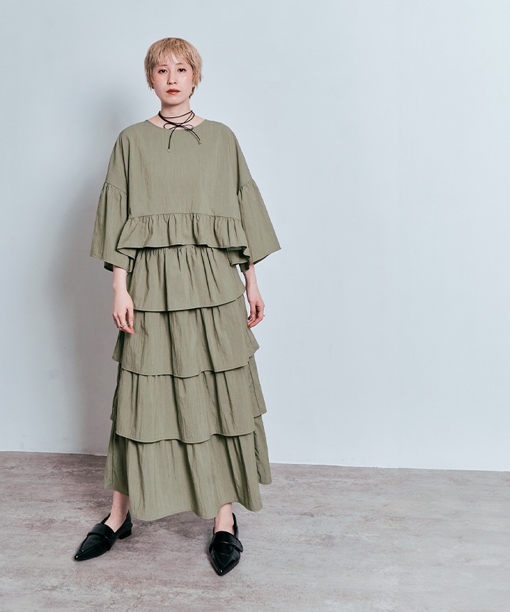 Limited Price】【SET】ドライタッチティアードセットアップ 全3