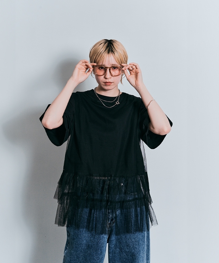ソフトチュールティアードトップス 全2色 【SALE】 | SALE,SPECIAL