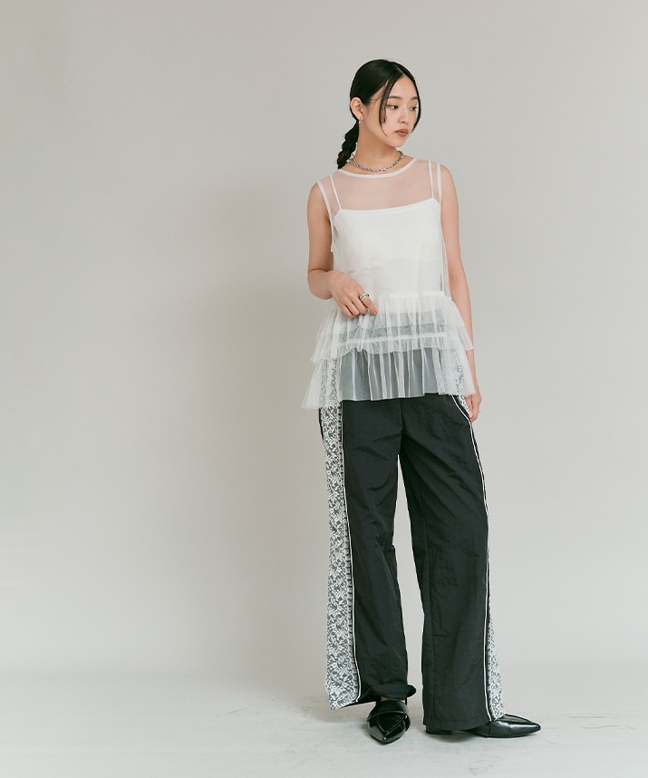 ソフトチュールティアードトップス 全2色 【SALE】 | SALE,SPECIAL
