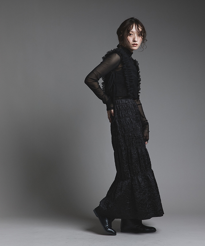 ストレッチメッシュハイネックトップス 全5色 【新作SALE】 | トップス