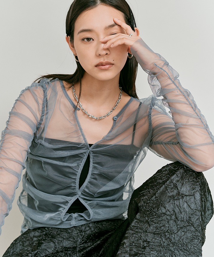 jasmin shokrian シルク100%トップス jasmin shokrian シルク100%トップス