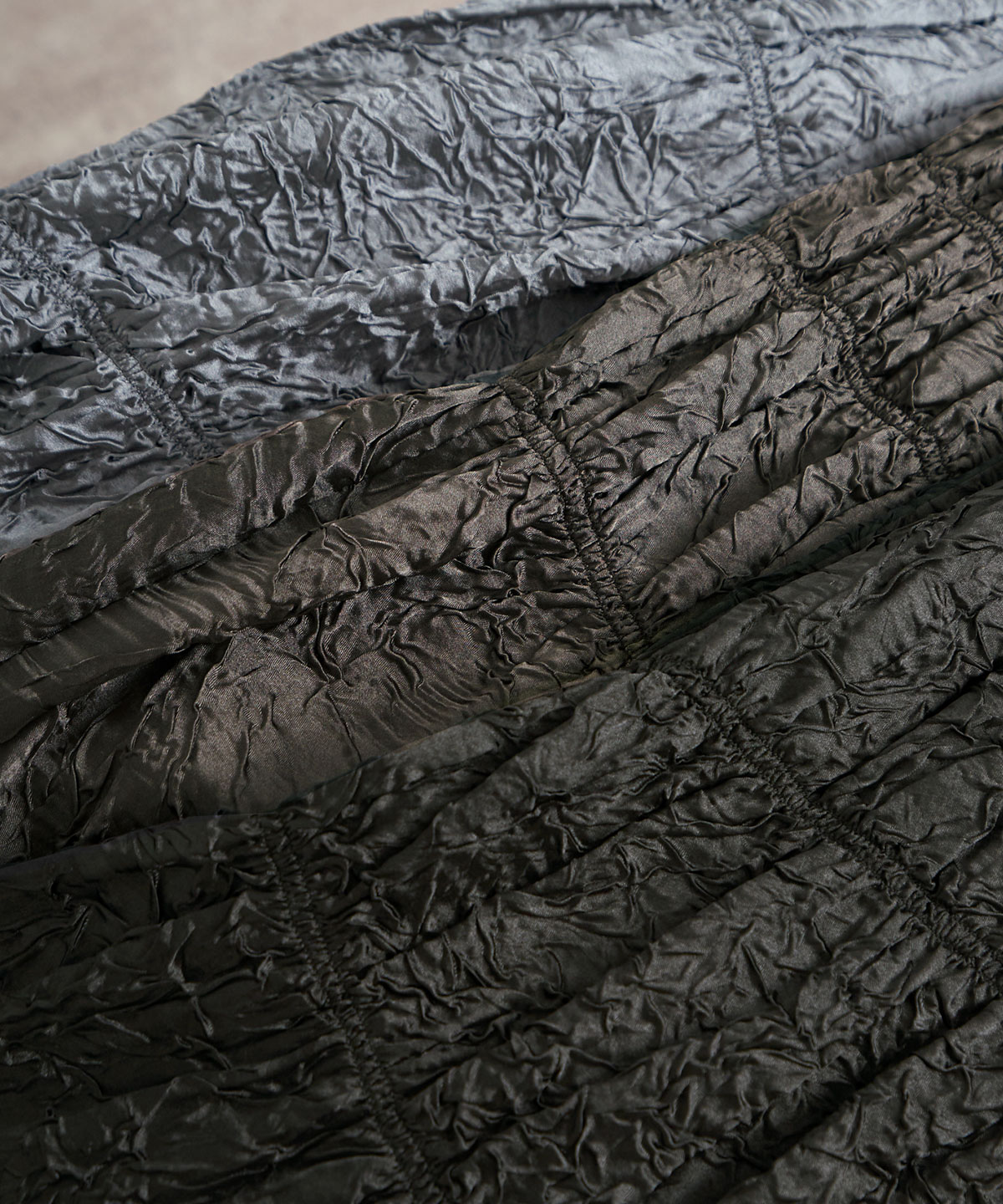 ブライトジャカードコクーンシルエットパンツ 全3色