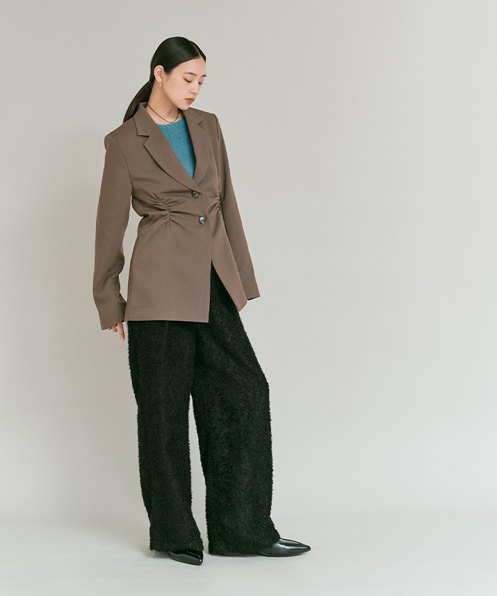 シアーリブコットンニット 全5色