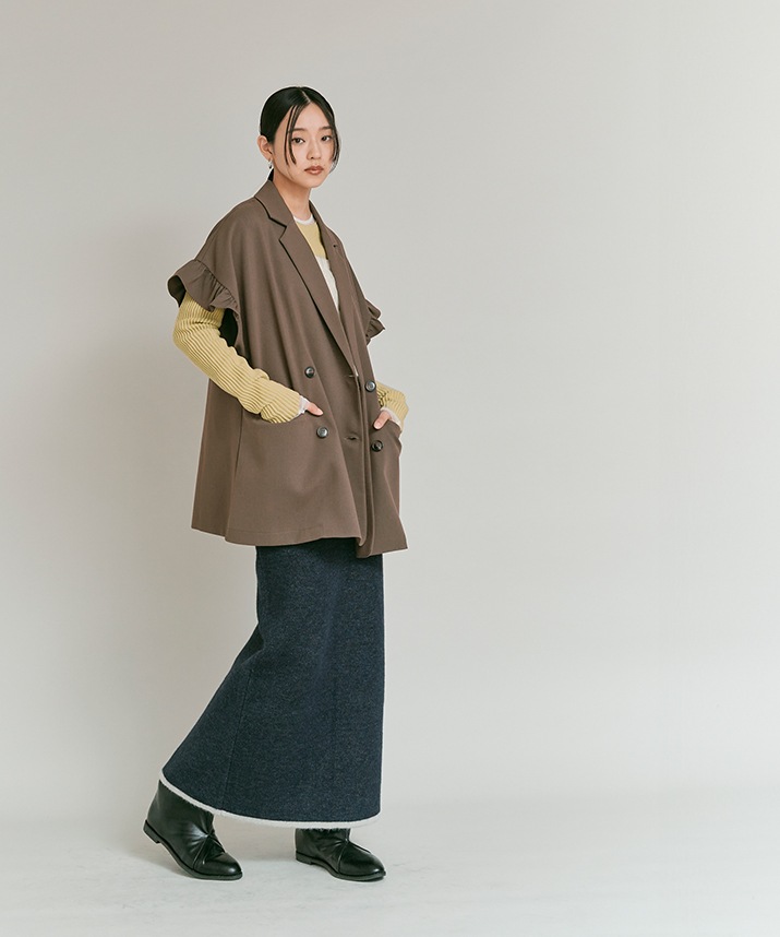 シアーリブコットンニット 全5色