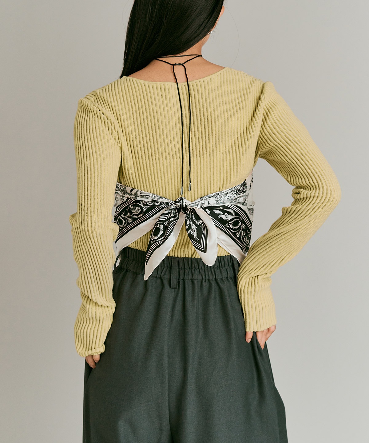 シアーリブコットンニット 全5色