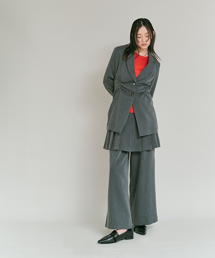 シアーリブコットンニット 全5色