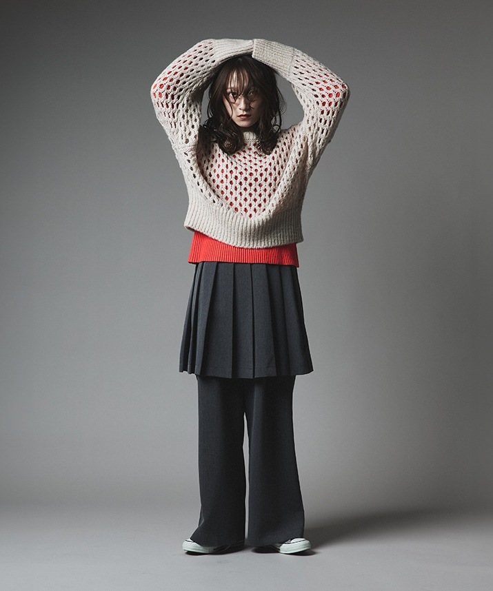 シアーリブコットンニット 全5色