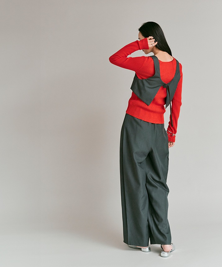 シアーリブコットンニット 全5色