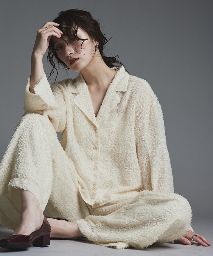 パンツ hatt バギーフィット バミューダパンツ BLACK LABEL SS25 ウォッシュ