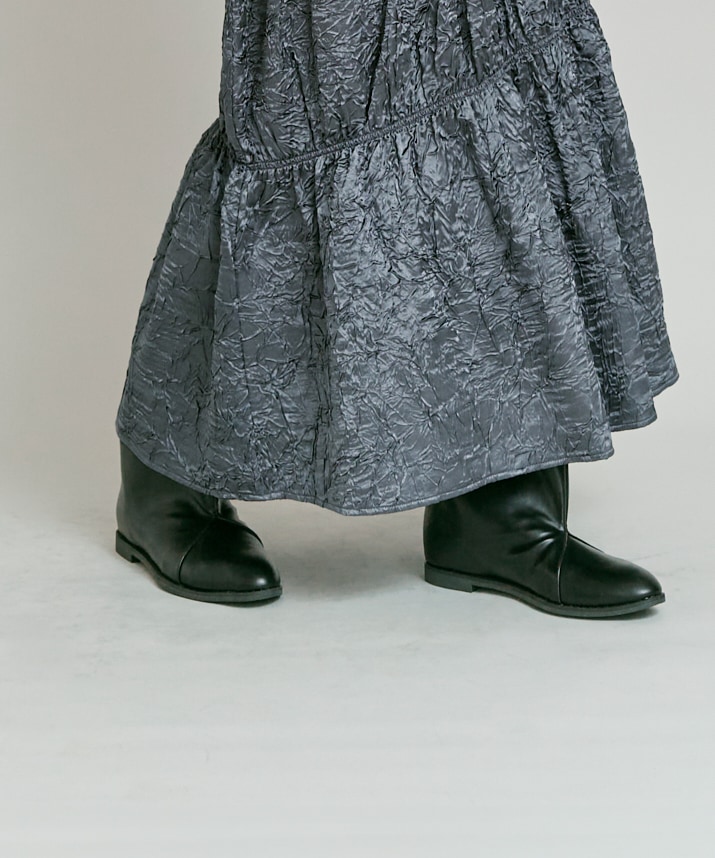 FUMKA_UCHIDA シャーリングスカート FUMKA_UCHIDA シャーリングスカート - メルカリ
