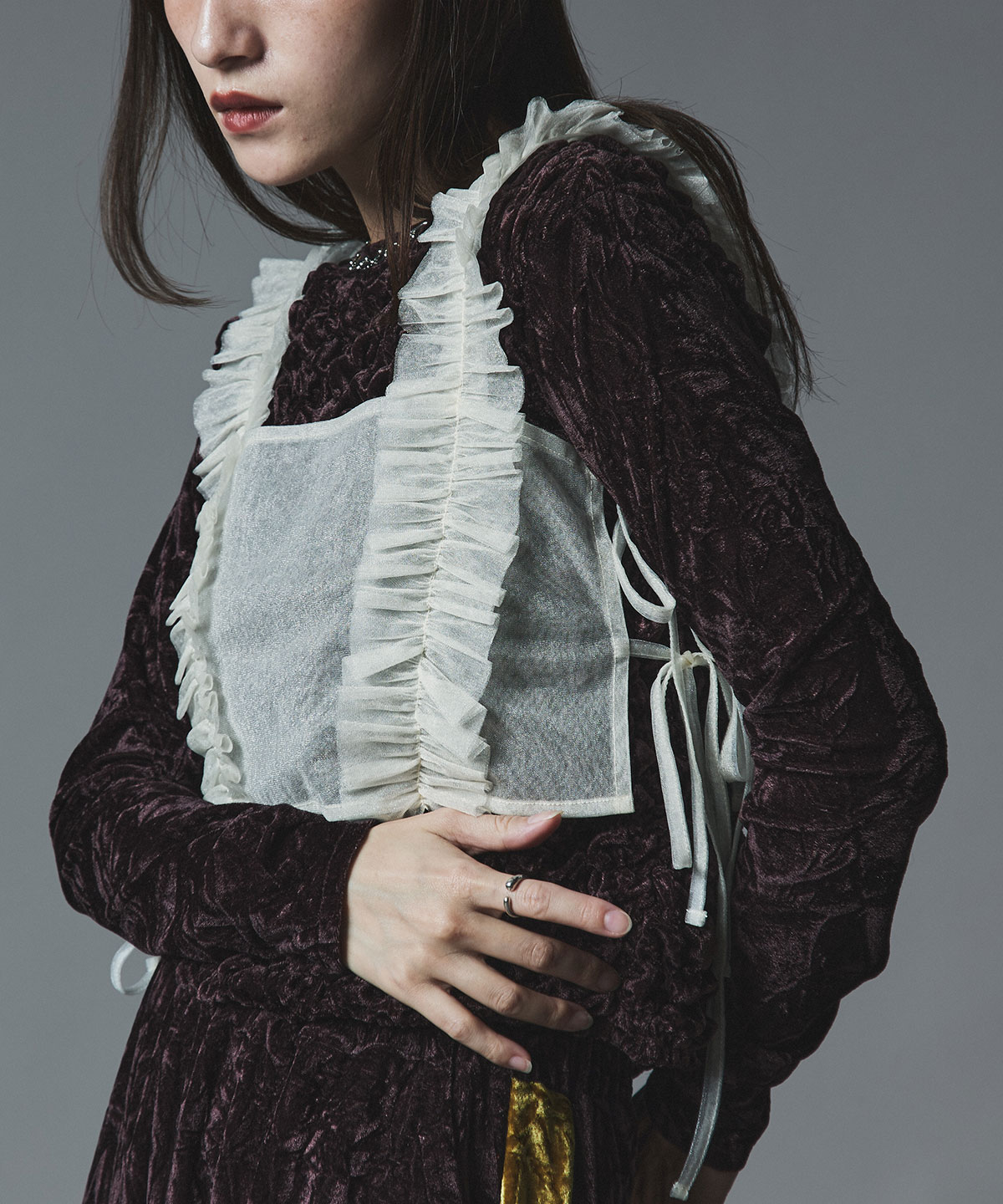 bibiy リボン ビスチェ トップス sweet ribbon bustier～ｽｳｨｰﾄﾘﾎﾞﾝﾋﾞｽﾁｪ | flower／フラワー公式通販