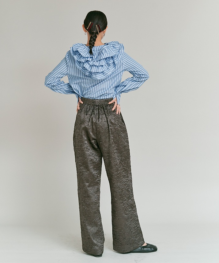 ベロアヘアクリップ 全3色