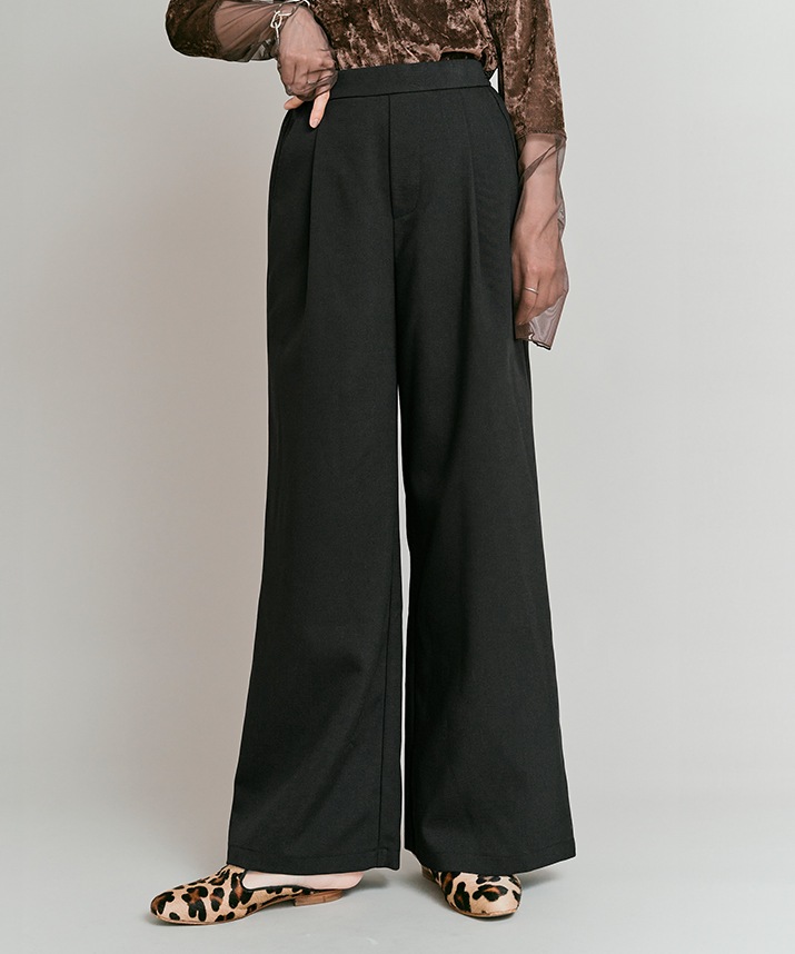 リンクルフリーツイルスラックスパンツ 全3色 2サイズ 【新作SALE