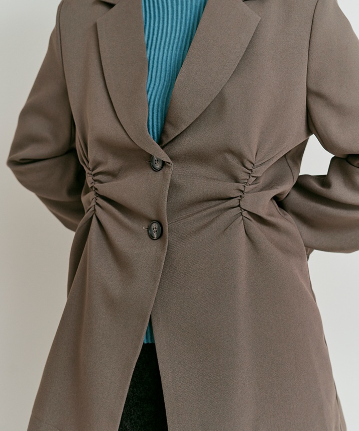 リンクルフリーツイルシャーリングジャケット 全3色