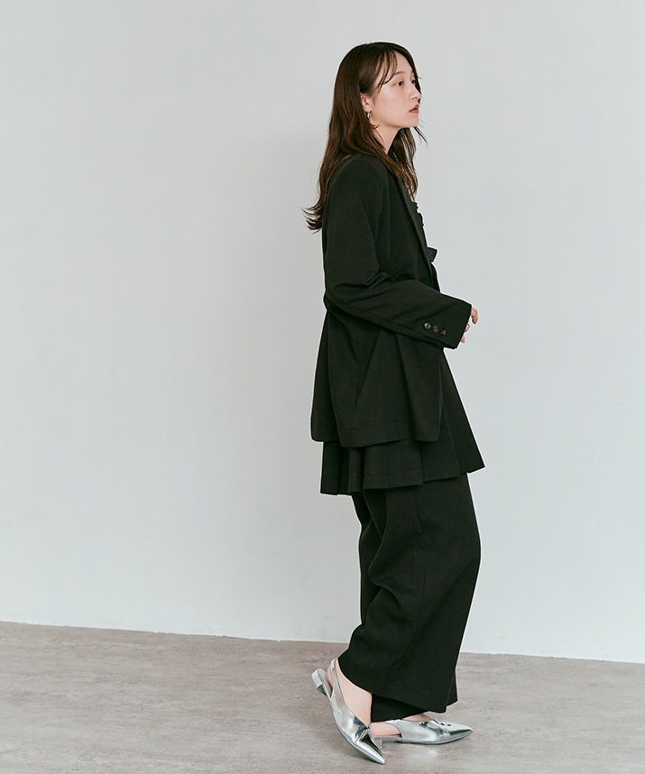 リンクルフリーツイルシャーリングジャケット 全3色