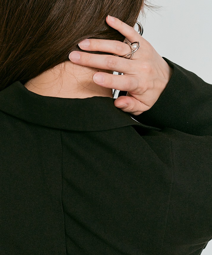 リンクルフリーツイルシャーリングジャケット 全3色