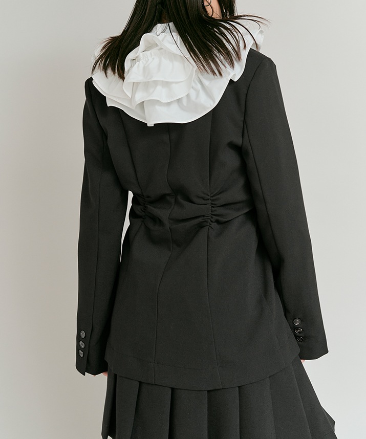 リンクルフリーツイルシャーリングジャケット 全3色