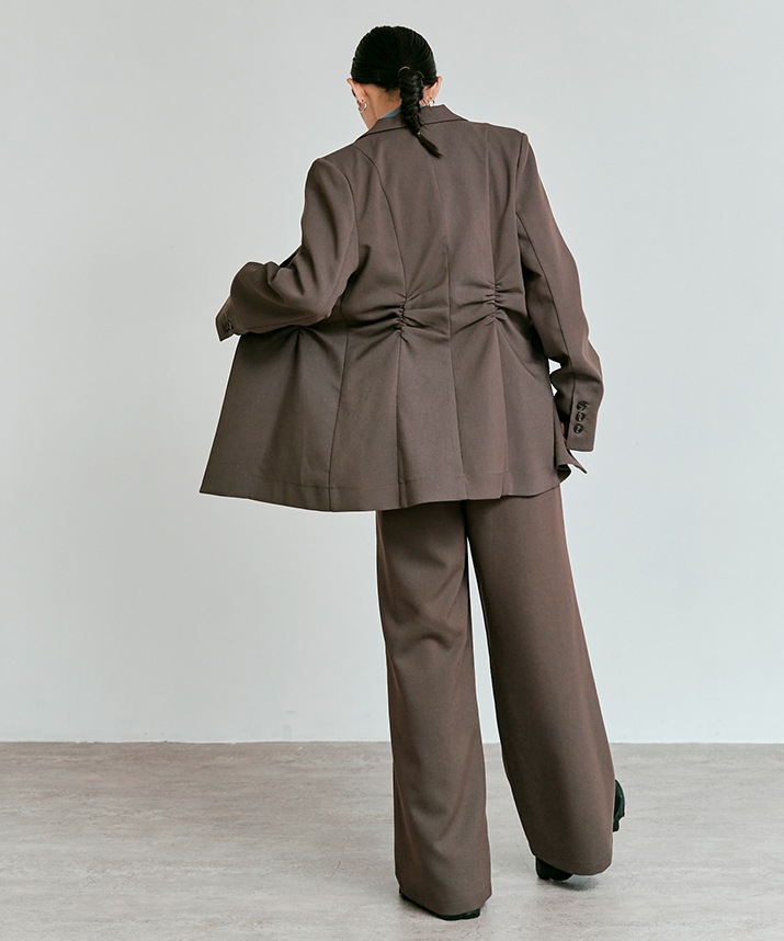 リンクルフリーツイルシャーリングジャケット 全3色