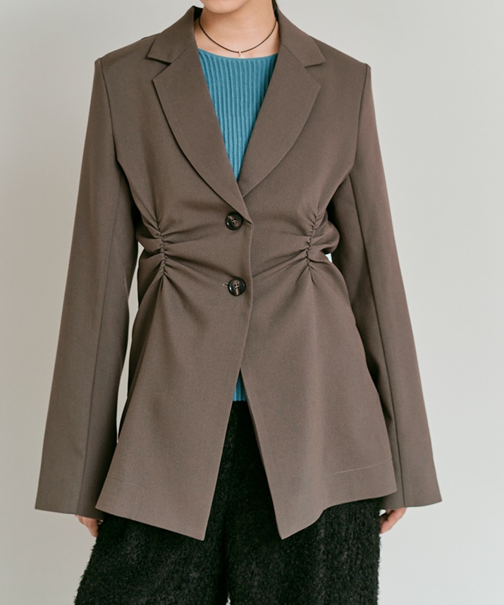 リンクルフリーツイルシャーリングジャケット 全3色